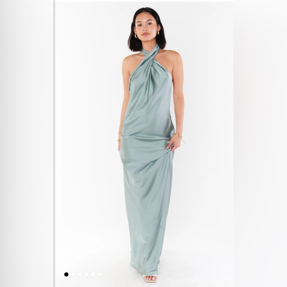 Jasmine Halter Maxi Dress